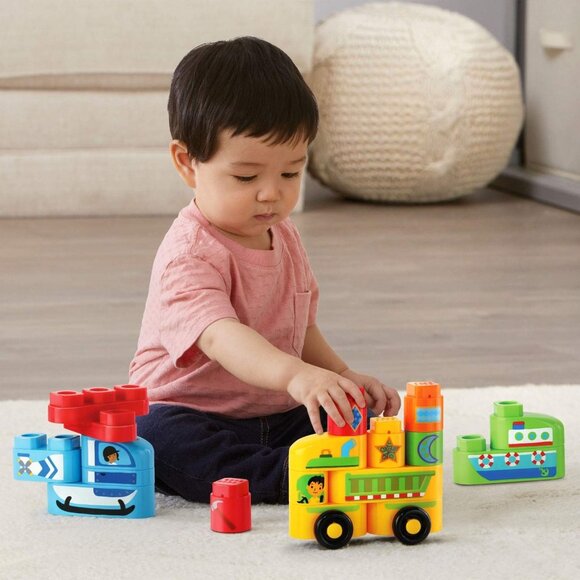 Leapfrog Leap Builders Blocks Soar and Zoom Vehicles For Age 2+ New in Box - Picture 7 of 16